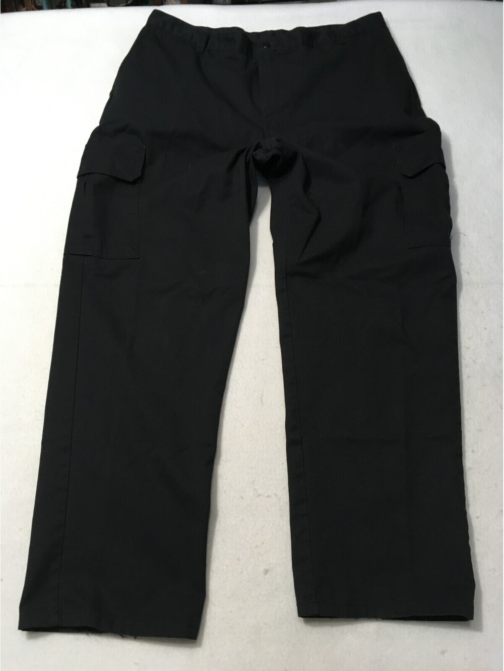 Dickies Mens Black Work Pants Size 40 x 32 Cargo Pants see distress pic